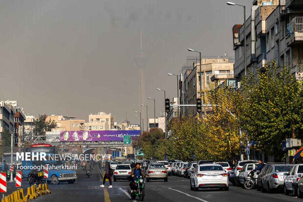 هوای تهران آلوده شد