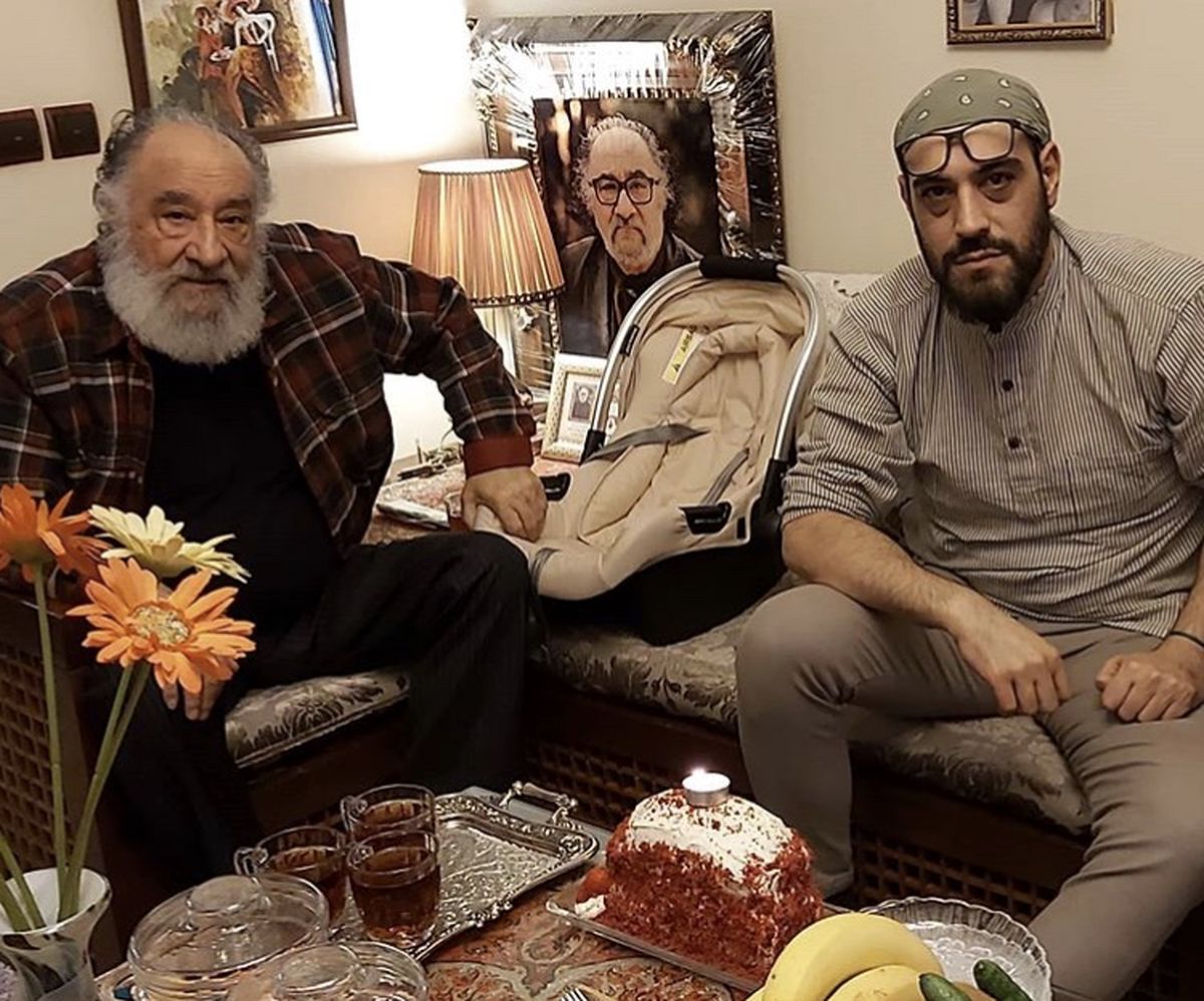 داریوش ارجمند و پسر بزرگش + عکس