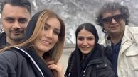 ماه عسل متین ستوده با دوستانشان + عکس