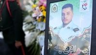   تشییع باشکوه پیکر شهید مدافع امنیت «امین سعیدی»