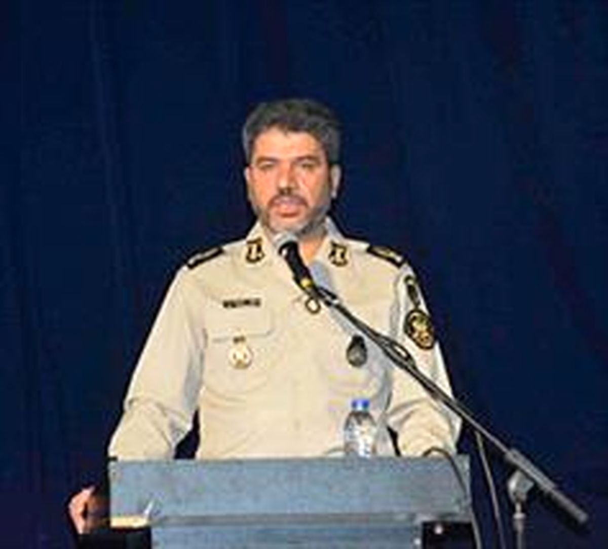 گردهمایی سیاسی فرماندهان ارتش در مرکز آموزش توپخانه اصفهان 
