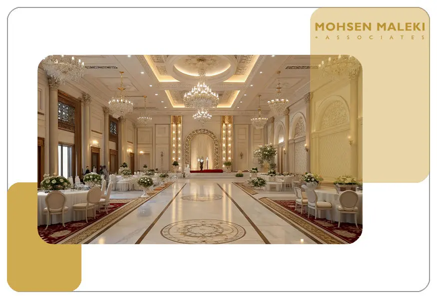 استاندارد متراژ مناسب تالار 700 نفره