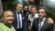 تیپ رسمی وحید شیخ زاده در پشت صحنه گاندو + عکس