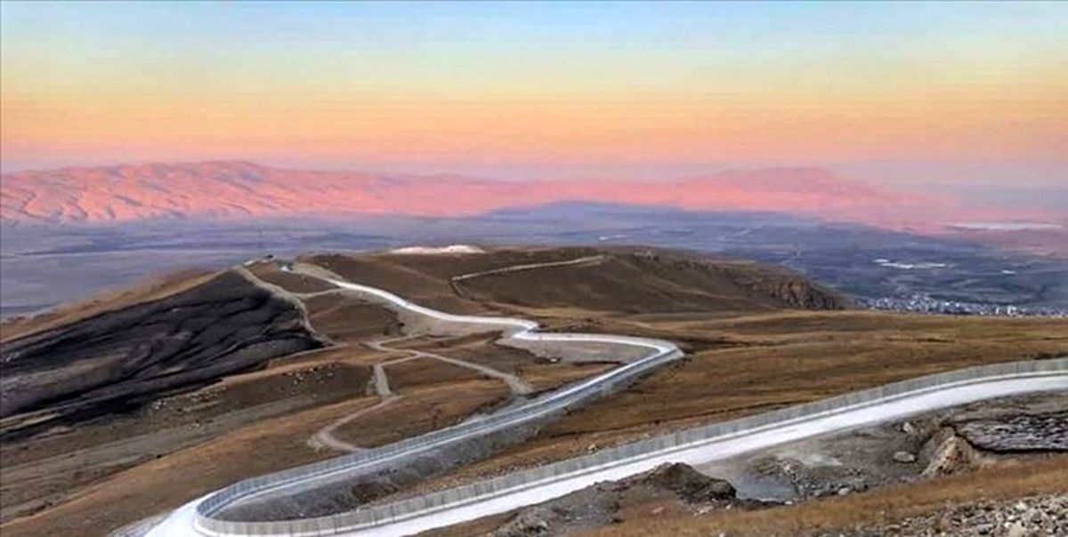 اتمام ساخت دیوار مرزی ۸۱ کیلومتری ترکیه با ایران