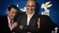  نگاه متعجب حمید فرخ‌نژاد به سلفی گرفتن پژمان بازغی/عکس 