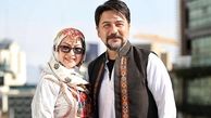 بازیگر تازه مرحوم مرضیه و عاشقانه های همسر تازه عروسش+عکس