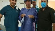 بازیگر معروف در بیمارستان بستری شد + عکس