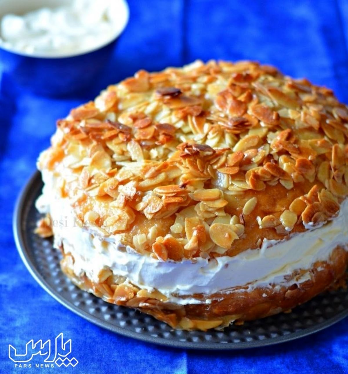 طرز تهیه کیک نیش زنبوری خوشمزه به روش آلمانی