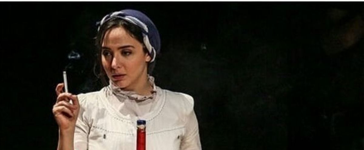 عکس سیگاری خانم بازیگر