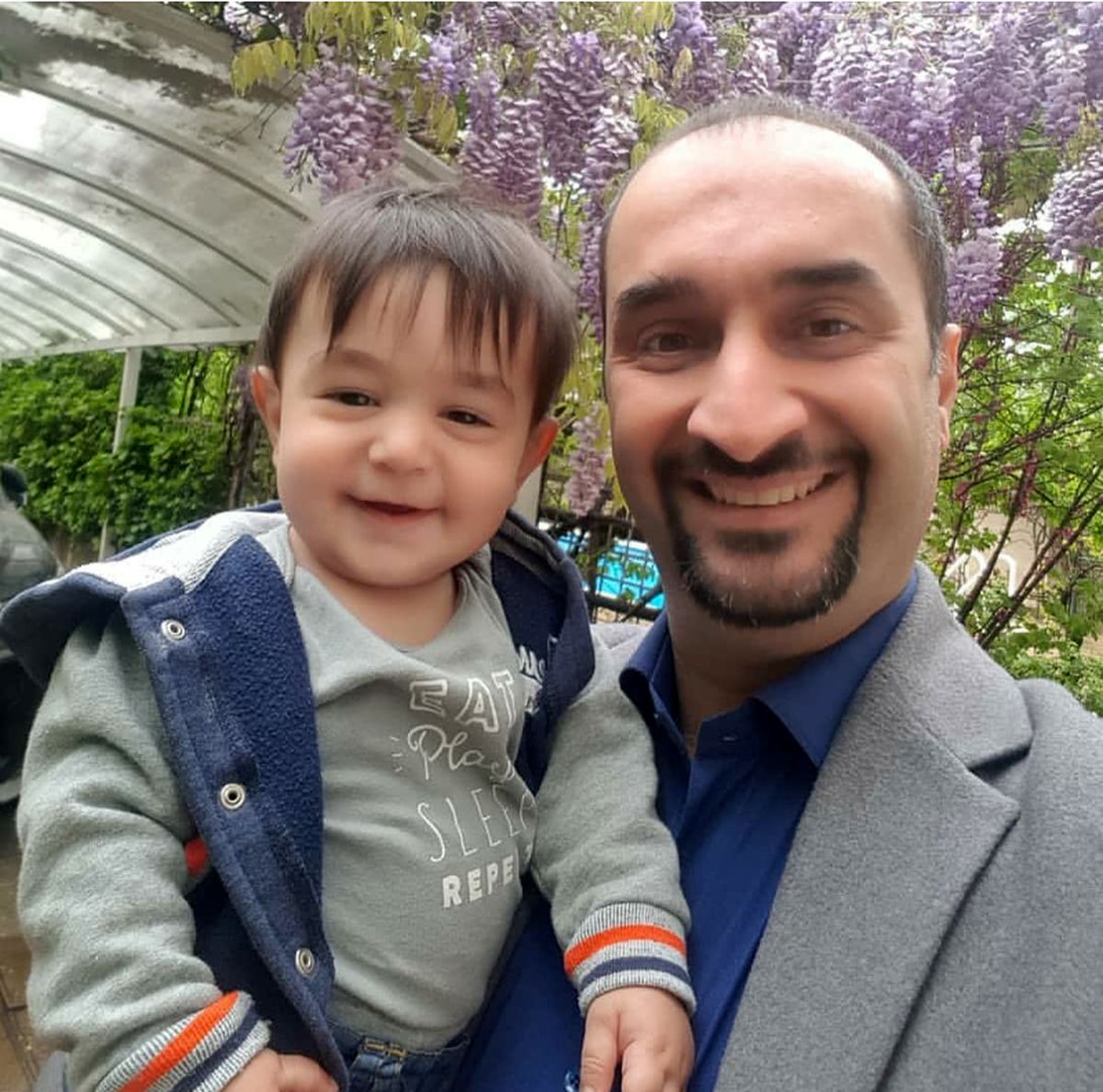 پسر بانمک نیما کرمی در باغ+عکس