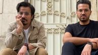 حسین سلیمانی و‌دوستش + عکس