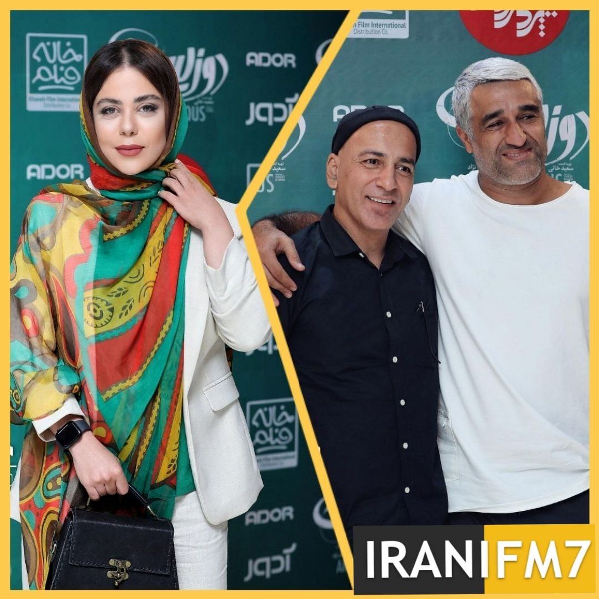 تصاویر اکران مردمی فیلم دوزیست با حضور پژمان جمشیدی، حمیدرضا آذرنگ و الهام اخوان در پردیس زندگی...