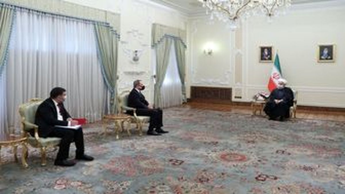 دیدار وزیر امور خارجه آذربایجان با روحانی