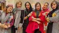 دوستان خوب خانم بازیگر + عکس