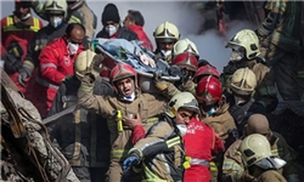 حادثه پلاسکو به روز هشتم رسید/ پیکر ۱۲ شهید آتش‌نشان و 3 شهروند بیرون کشیده شد/ ۳ آتش‌نشان زیر آوارند