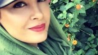 ست به رنگ طبیعت حدیثه تهرانی + عکس