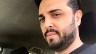 سلفی پدرام کریمی در ماشین + عکس