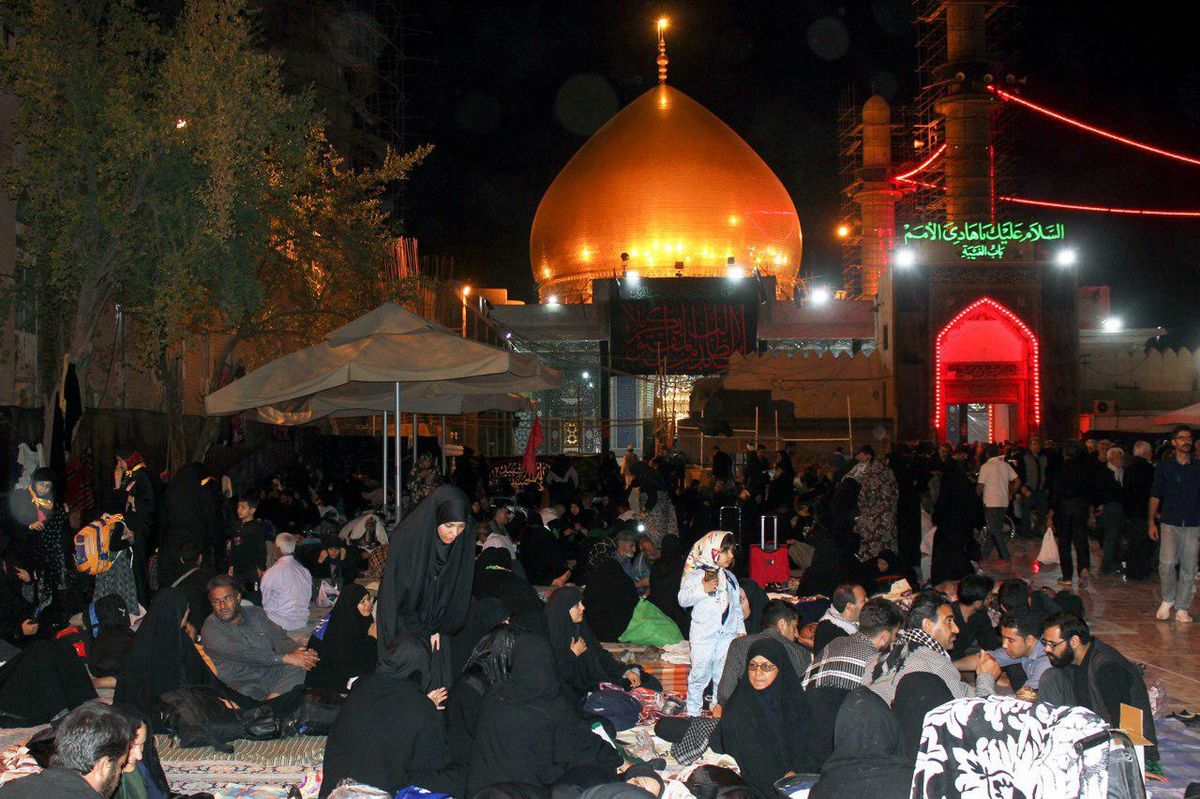 آغاز میزبانی موکب‌های ایرانی و اهل تسنن سامراء از زائران اربعین + عکس