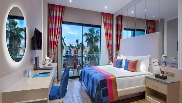 فضای داخلی یک اتاق دلوکس