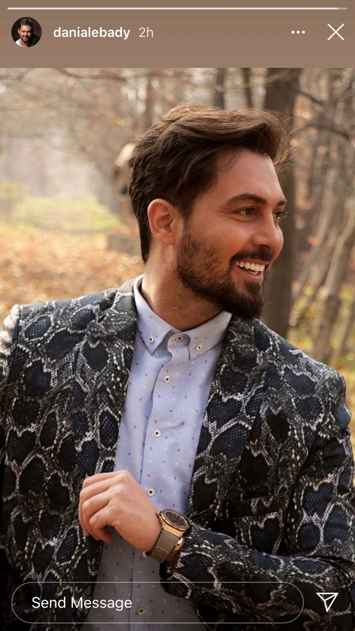 کت خاص دانیال عبادی + عکس
