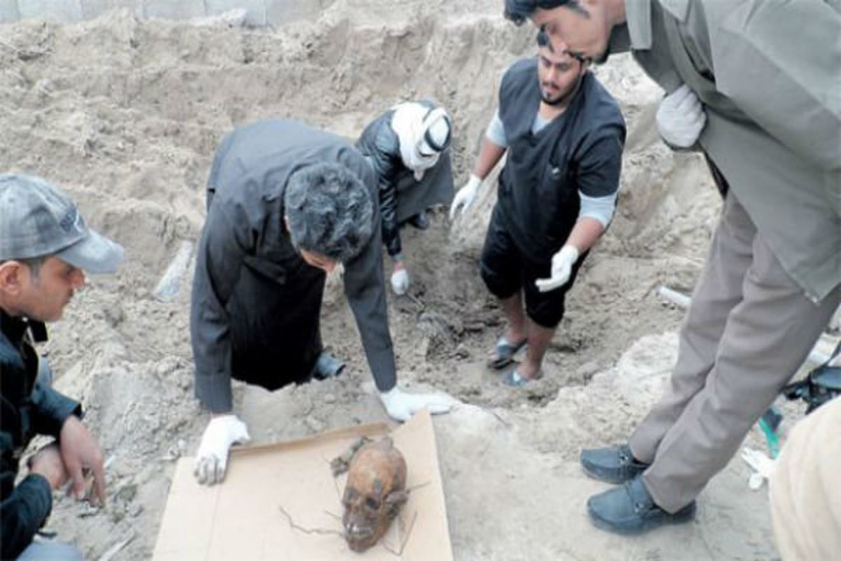 کشف گور جمعی نزدیک موصل