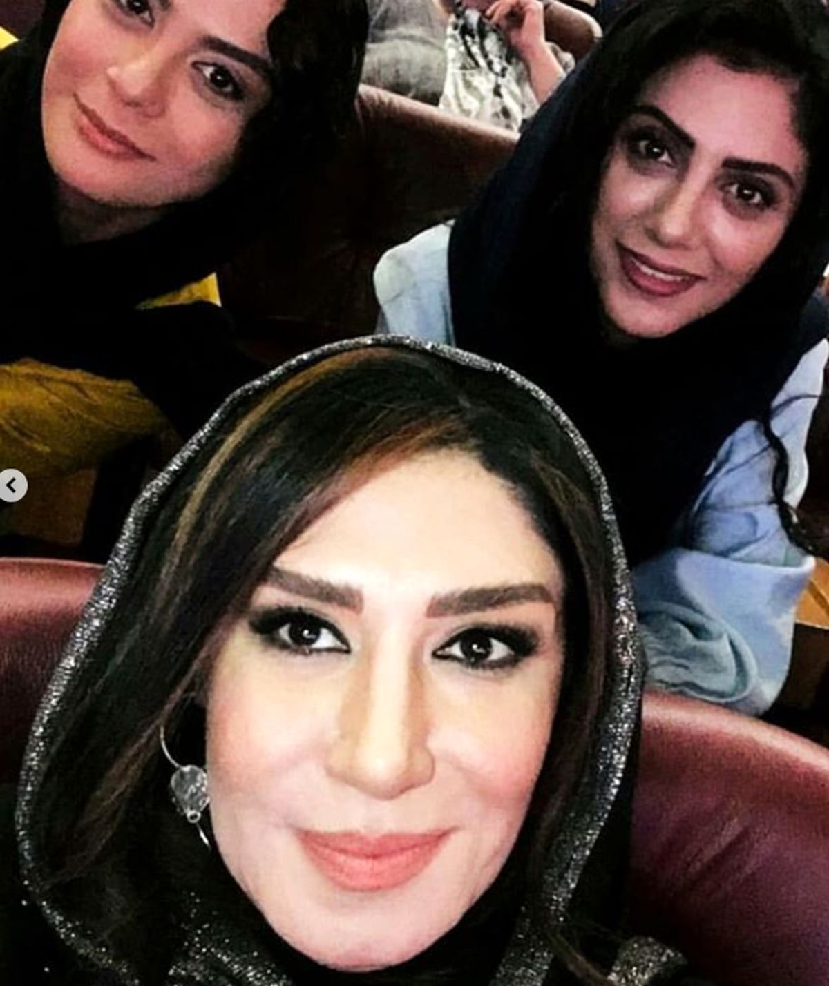 بازیگر سریال برادر جان در کنار دختران فرجاد+عکس