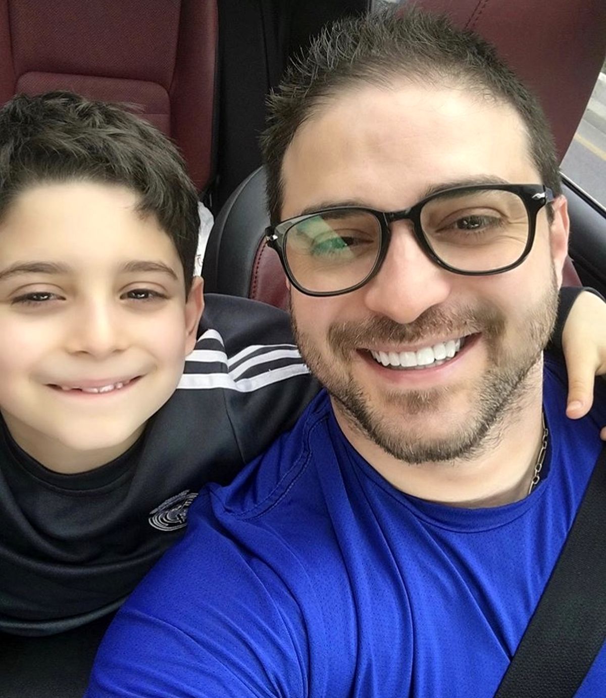 سلفی پدر پسری بابک جهانبخش + عکس