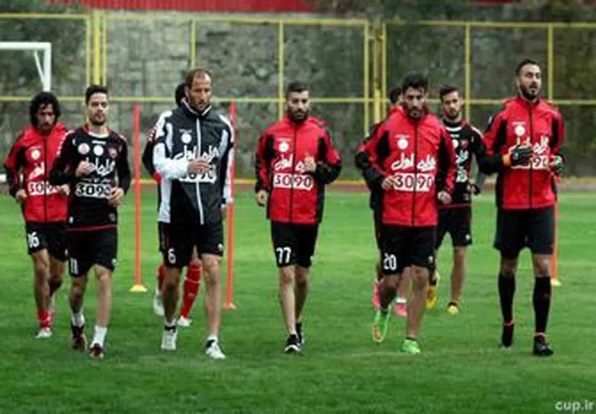 آخرین تمرین پرسپولیس تلفات داشت