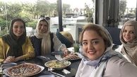 دورهمی نرگس محمدی با دوستانش در رستوران + عکس
