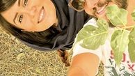 جدیدترین عکس عباس غزالی با همسرش 