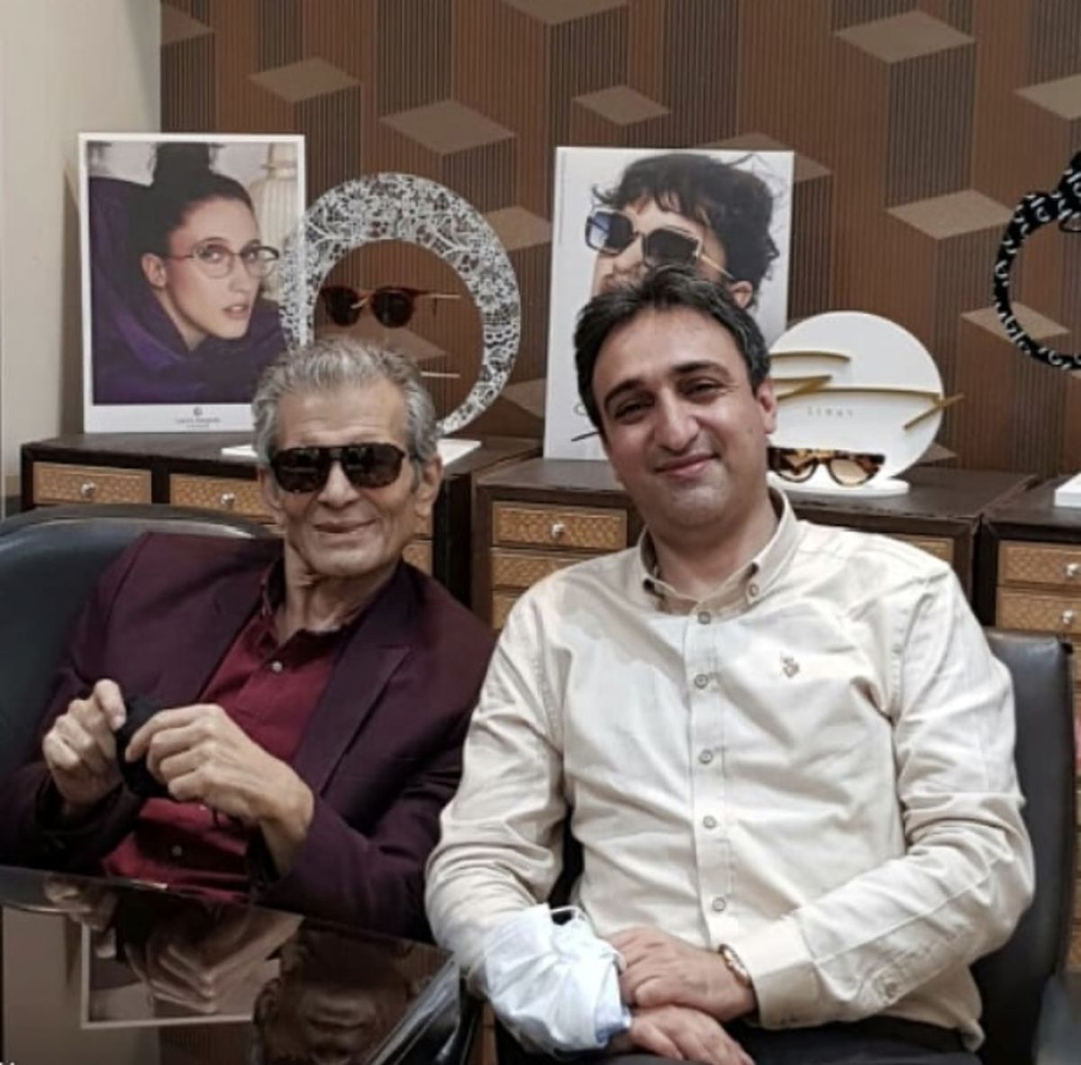 محمد شیری در یک فروشگاه + عکس