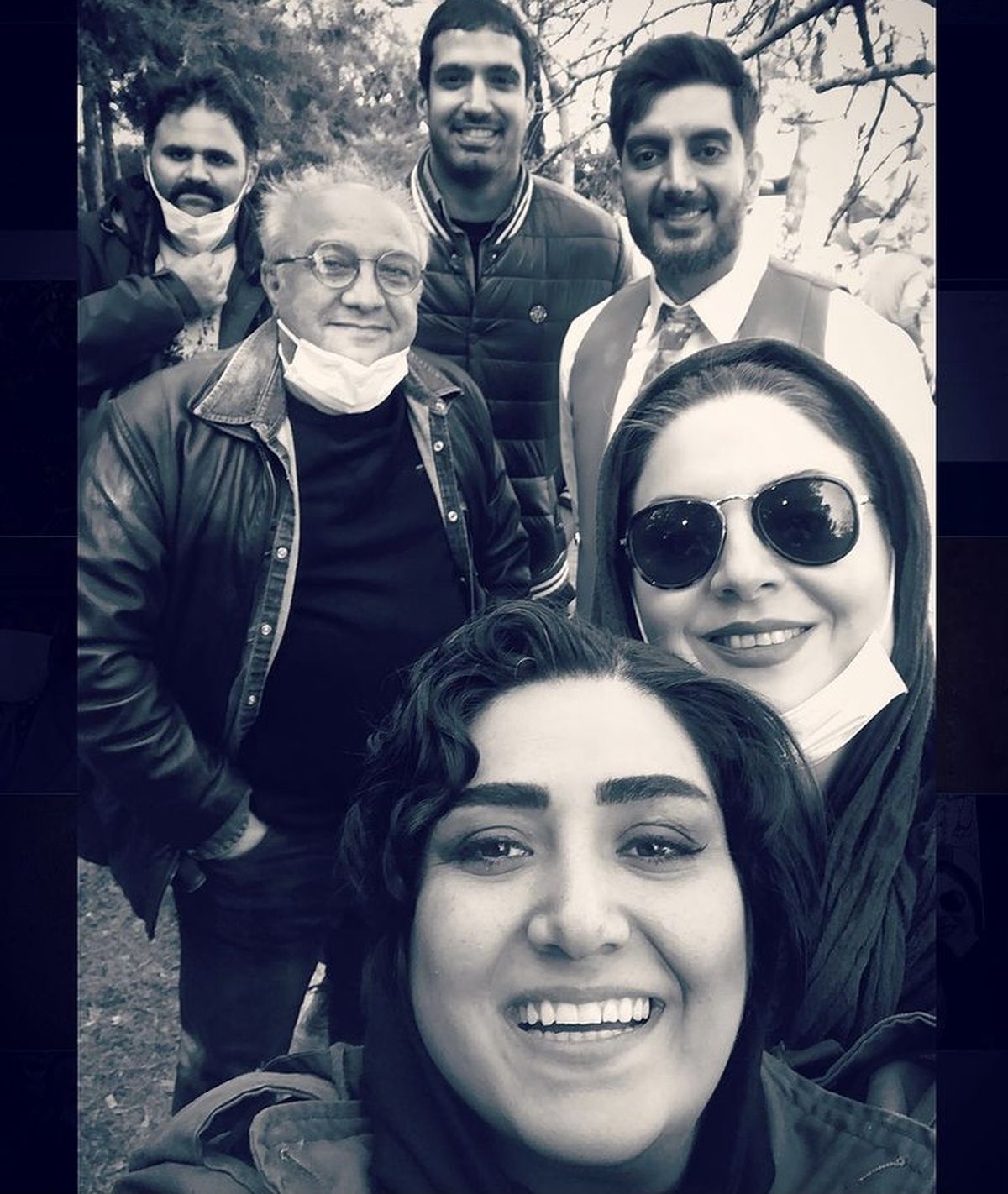 سلفی جدید بازیگران ملکه گدایان + عکس