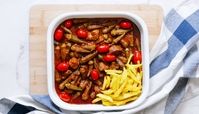 طرز تهیه خورشت بامیه مجلسی و خوشمزه به 2 روش حرفه ای