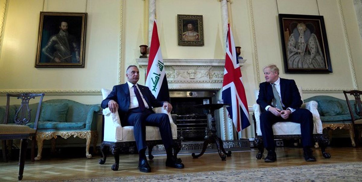 دیدار نخست‌وزیر عراق و «بوریس جانسون» همتای انگلیسی