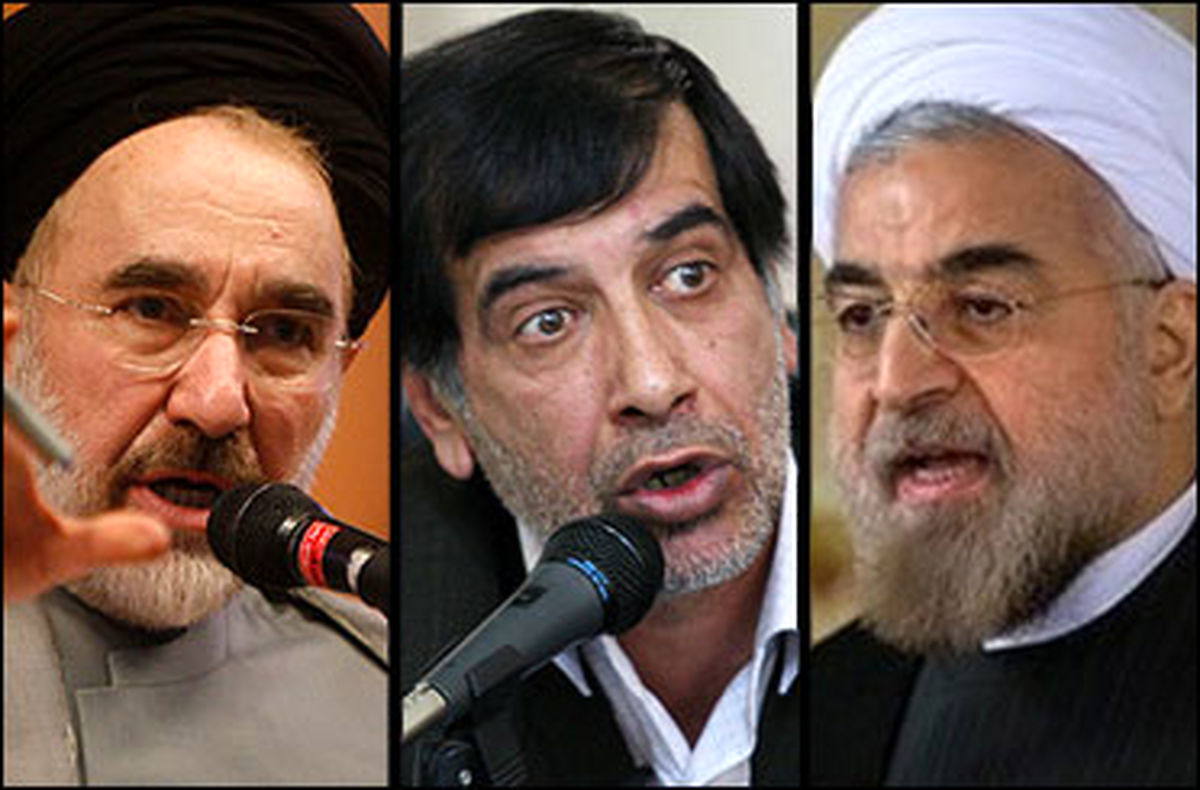 بنفش، رنگ انتخاباتی روحانی