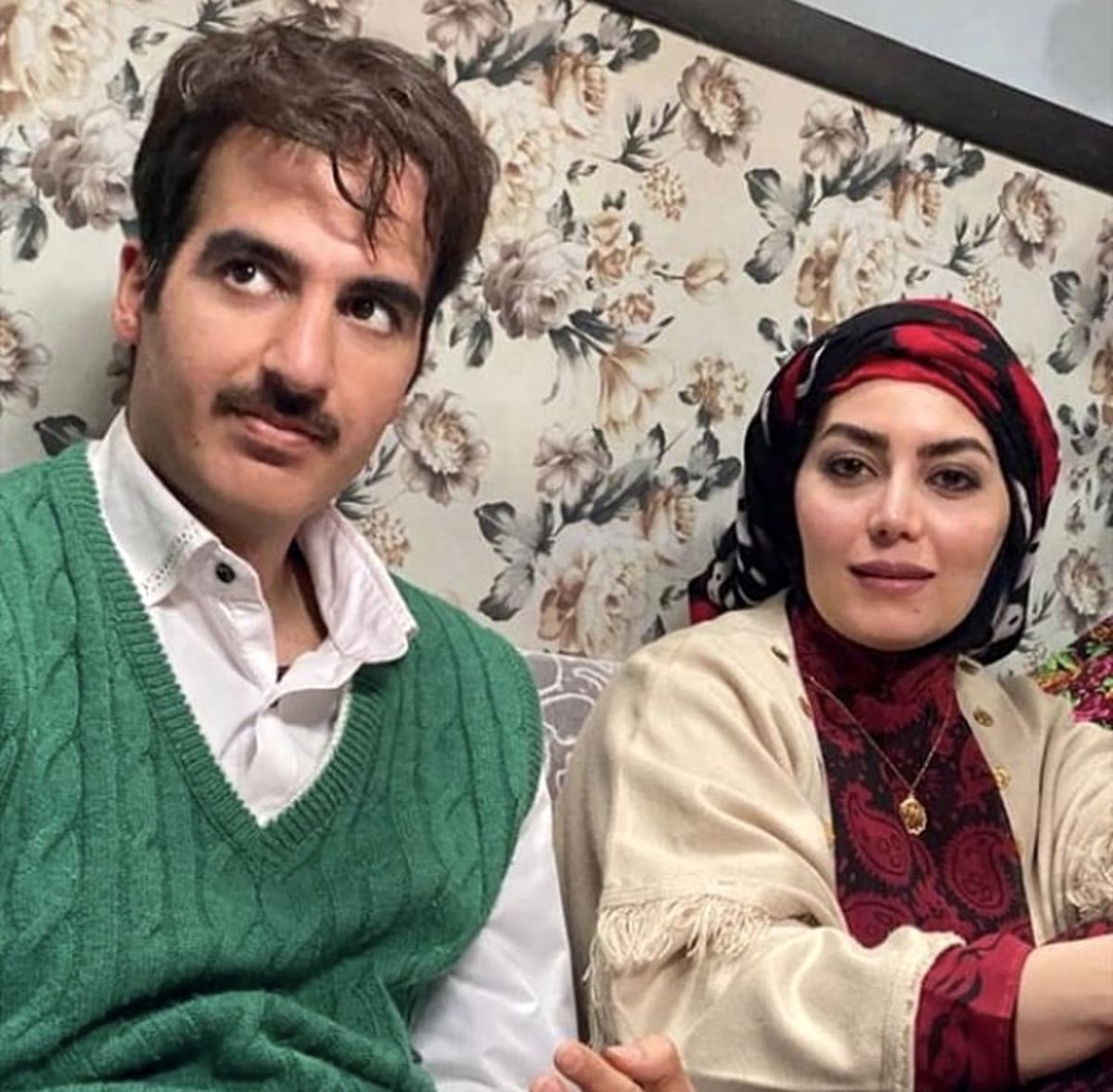 تازه عروس داماد سریال نون خ + عکس