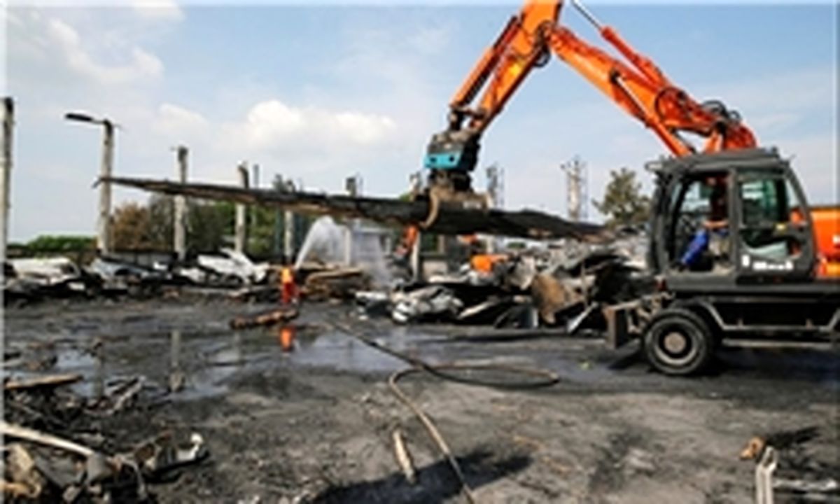 نزاع و آتش‌سوزی در اردوگاه پناهجویان در آلمان