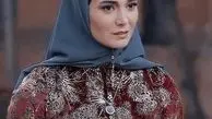 استایل قاجاری طور مینا وحید + عکس