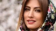 سمیرا حسینی با چارقد بهاری /عکس