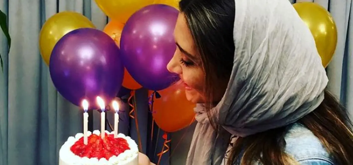جشن تولد ساده ی نیکی مظفری + عکس