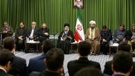شعرخوانی طنز محمدحسین مهدویان با محوریت «تولید داخلی» در دیدار شاعران با رهبر انقلاب/ فیلم