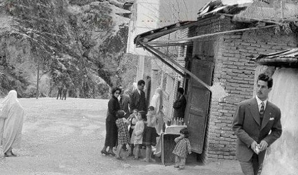 محله دربند در دهه چهل خورشیدی/عکس