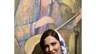 لیلا اوتادی در گالری نقاشی + عکس