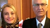 مریم کاویانی در کنار پدر مرحومش + عکس