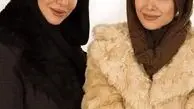 عکس الناز حبیبی و خواهر جانش