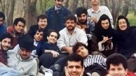 عکسی قدیمی از مهران غفوریان و دوستانش
