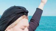قایق سواری سحر قریشی+عکس