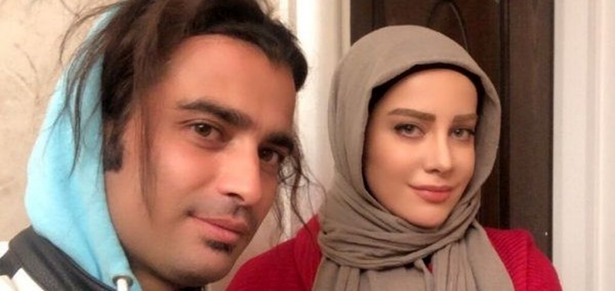 شراره رخام در کنار رضا شریفی /عکس