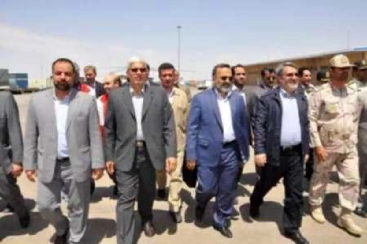بازدید وزیر کشور از بزرگراه باغچه مشهد