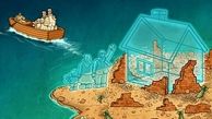 کاریکاتور بحران تمام نشدنی پناهندگان و مهاجرت به اروپا